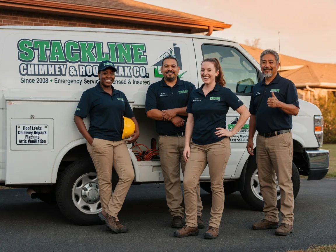 Chimney flashing repair company in Kinney, MN